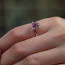 Ametrine Adjustable Ring in Silver