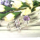 Ametrine Adjustable Ring in Silver