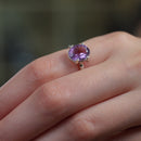 Ametrine Adjustable Ring in Silver