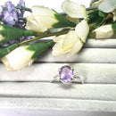 Ametrine Adjustable Ring in Silver