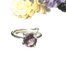 Ametrine Adjustable Ring in Silver