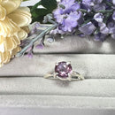 Ametrine Adjustable Ring in Silver