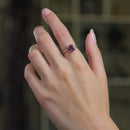 Ametrine Adjustable Ring in Silver