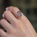 Ametrine Adjustable Ring in Silver