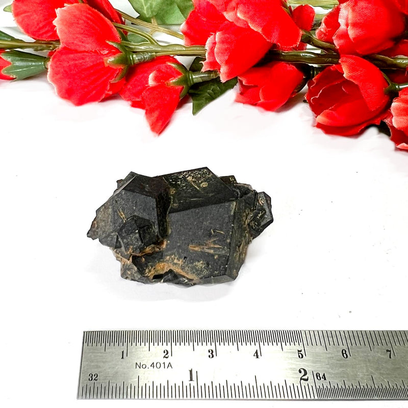 Andradite Garnet Mineral from Morocco (Strength and Support)