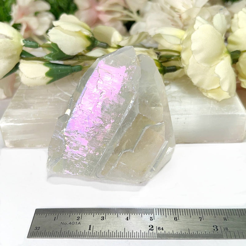 Angel Aura Quartz Cluster (Spiritual Connection)