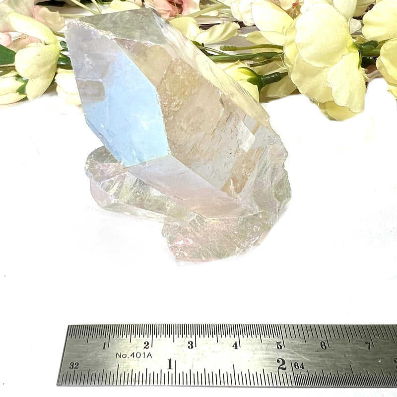 Angel Aura Quartz Cluster (Spiritual Connection)