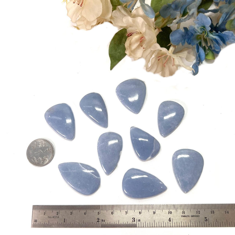 Angelite Cabochons (Connect with Angels)