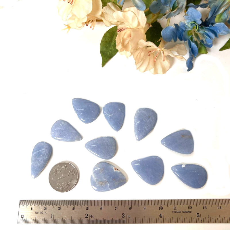 Angelite Cabochons (Connect with Angels)