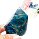 Blue Apatite Free Forms with Points (Develop Psychic gifts)