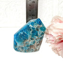 Blue Apatite Free Forms with Points (Develop Psychic gifts)