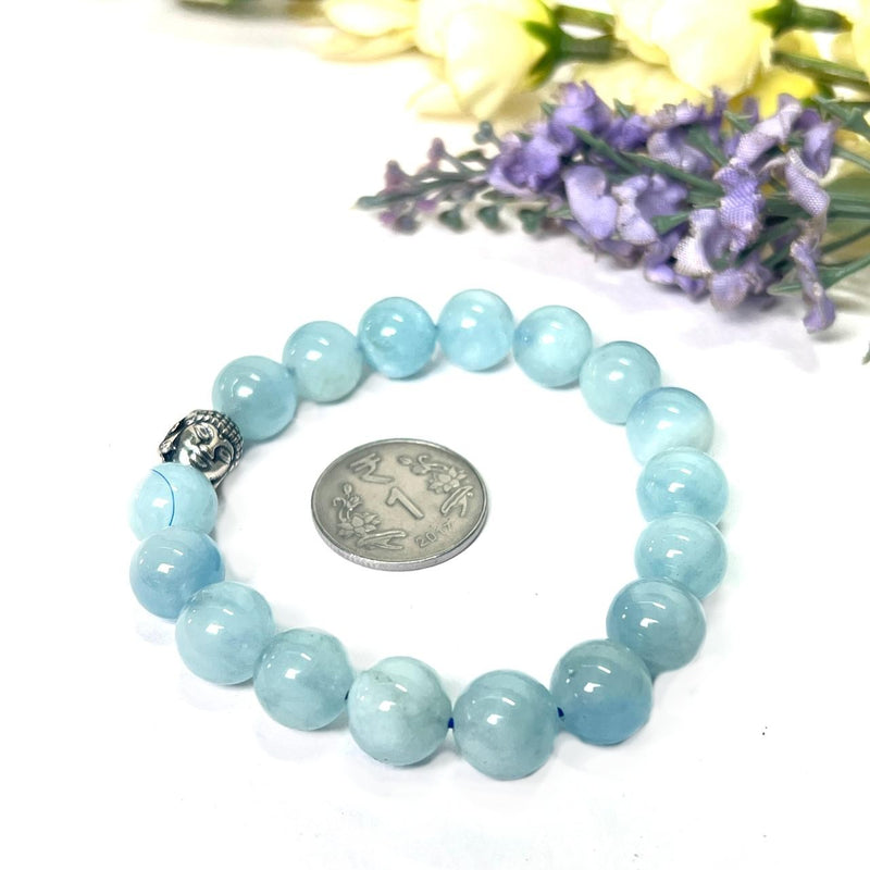 Aquamarine Bracelet (Clairvoyance & Emotional Healing)