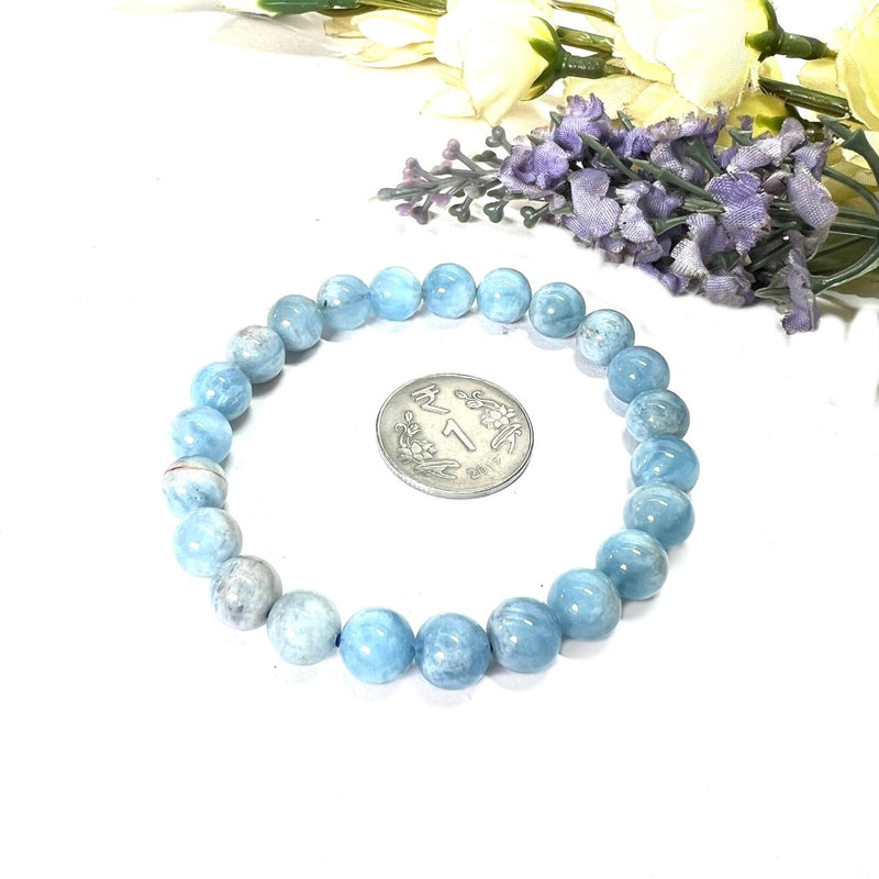 Aquamarine Bracelet (Clairvoyance & Emotional Healing)