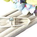 Aquamarine Adjustable Ring in Silver