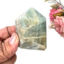 Aquamarine Free Form Towers