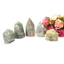 Aquamarine Free Form Towers