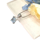 Aquamarine Small Pendant in Silver