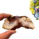 Blue-Green Chalcedony Slice ( Emotional Calm )