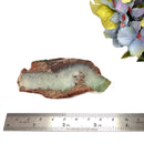 Blue-Green Chalcedony Slice ( Emotional Calm )