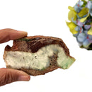 Blue-Green Chalcedony Slice ( Emotional Calm )