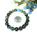 Azurite Malachite Bracelet (Transformation & Wisdom)
