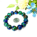 Azurite Malachite Bracelet (Transformation & Wisdom)