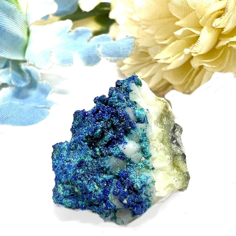 Azurite Malachite Mineral Specimen from Yu Nan, China