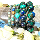 Azurite Malachite Bracelet (Transformation & Wisdom)