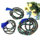 Azurite Malachite Mala/ Necklace (Transformation & Wisdom)