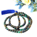 Azurite Malachite Mala/ Necklace (Transformation & Wisdom)