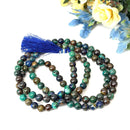 Azurite Malachite Mala/ Necklace (Transformation & Wisdom)
