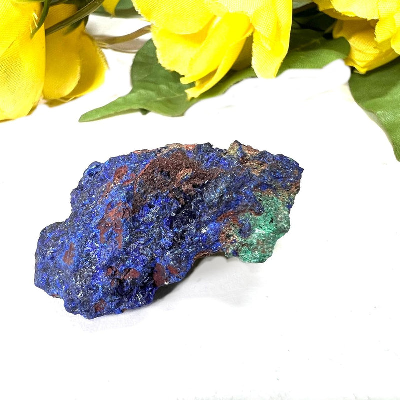 Azurite Mineral Specimen from Morocco (Enhance Psychic Powers)