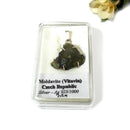 Moldavite Silver Pendant from Besednice (Czech Republic)