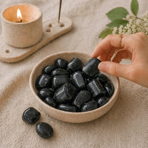 Black Tourmaline Tumble (Grounding and Protection)