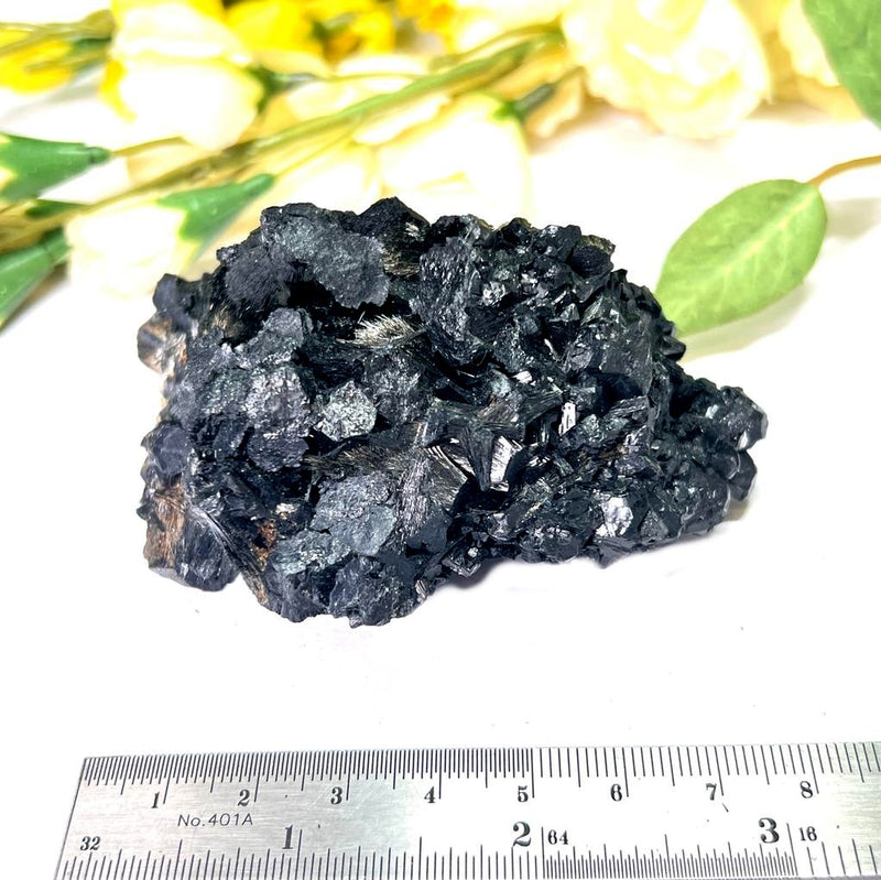 Black Tourmaline Clusters (Grounding & Protection)