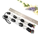 Black Tourmaline and Selenite Hanging for Protection ( Door Hangers )