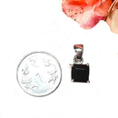 Black Tourmaline Small Pendants in Silver
