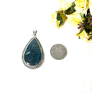 Blue Apatite Silver Pendant Premium Collection (Help in Weight Loss)