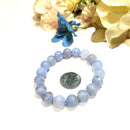 Blue Lace Agate Bracelet (Calm Communication)