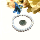 Blue Lace Agate Bracelet (Calm Communication)