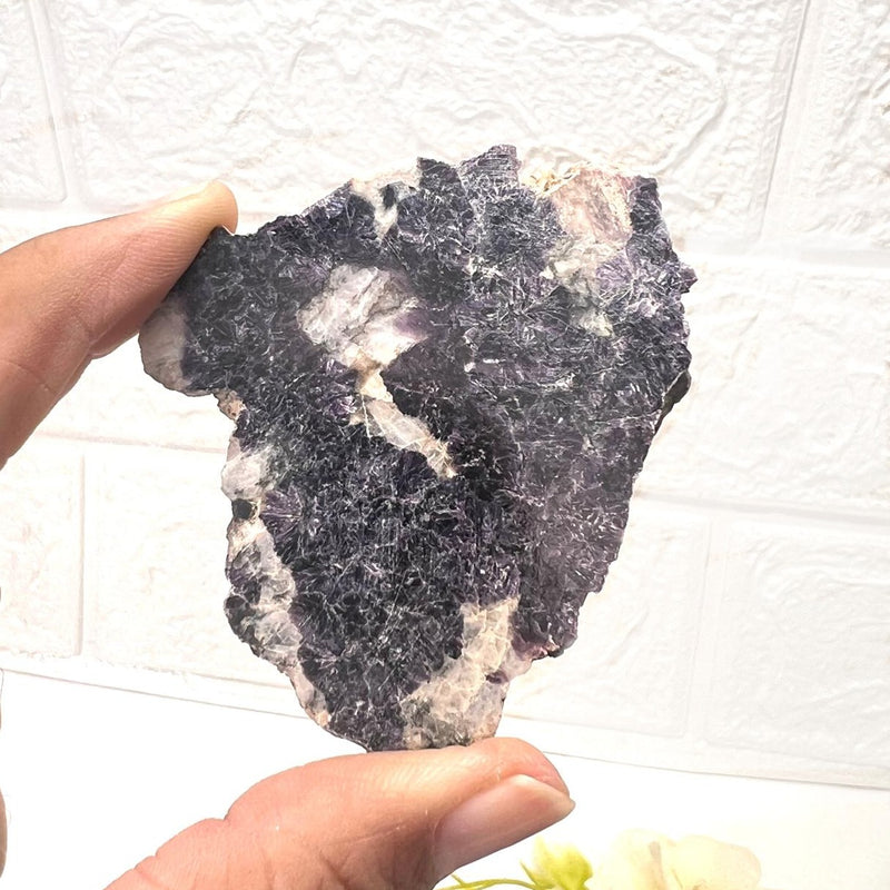 Blue Lepidolite Slice