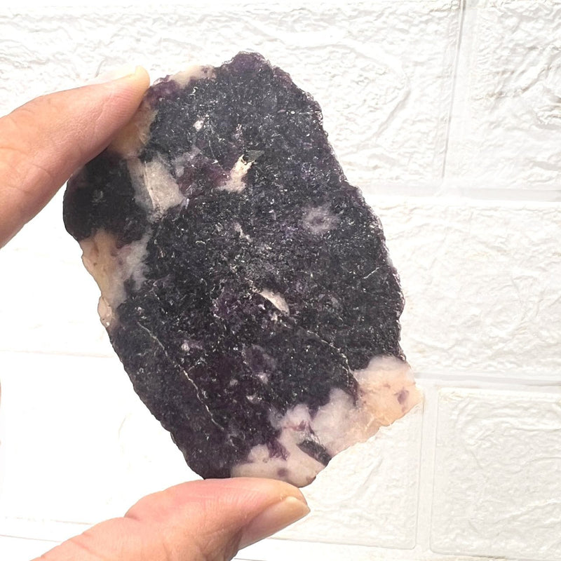 Blue Lepidolite Slice