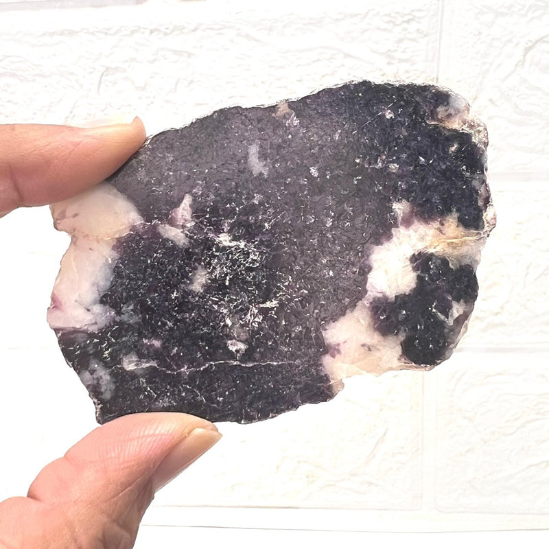 Blue Lepidolite Slice