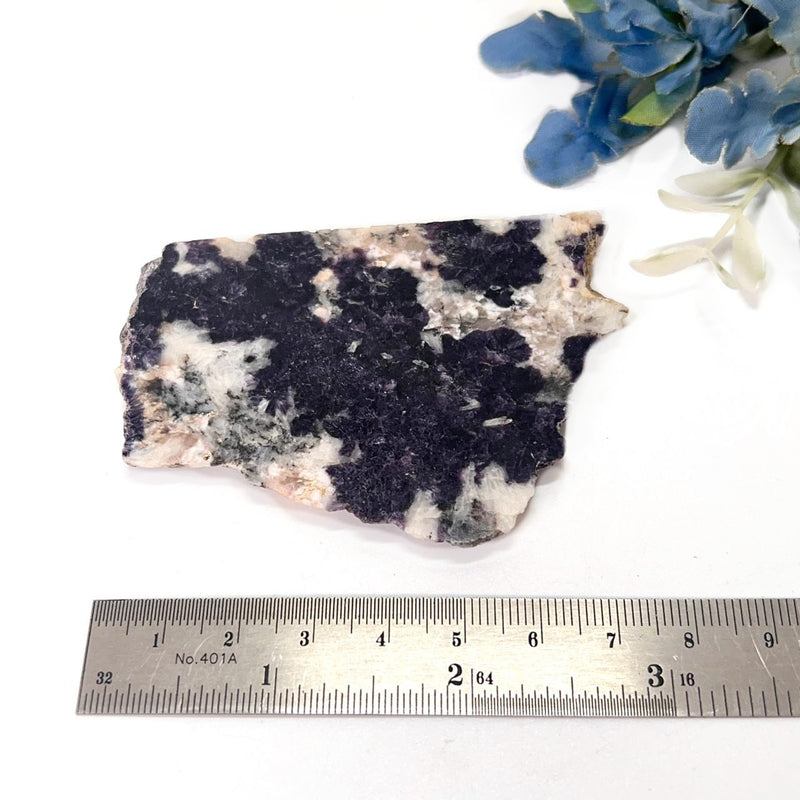 Blue Lepidolite Slice