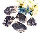 Blue Lepidolite Slice