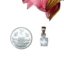 Blue Lace Agate Small Pendants in Silver (Communication)