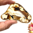 Botswana Agate Slice (Strength and Support)