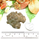 Brown Chalcedony Nodules Specimen from Morocco (Tap inner Potential)