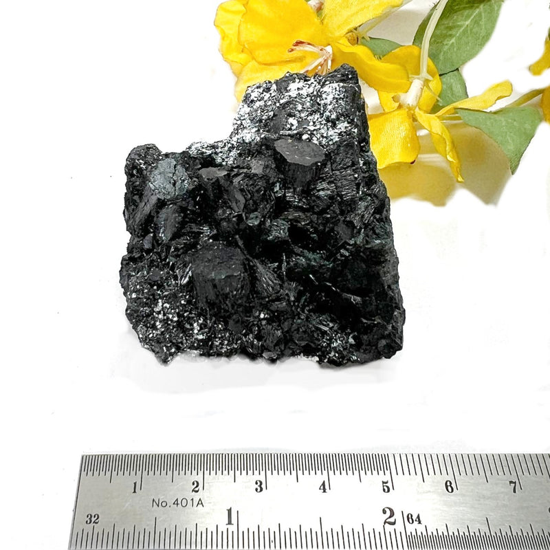 Black Tourmaline Clusters (Grounding & Protection)