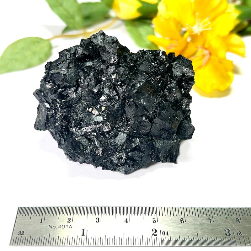 Black Tourmaline Clusters (Grounding & Protection)